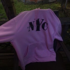 Pink Sweatshirt From NYC
